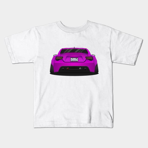 GT86 Kids T-Shirt by turboosted